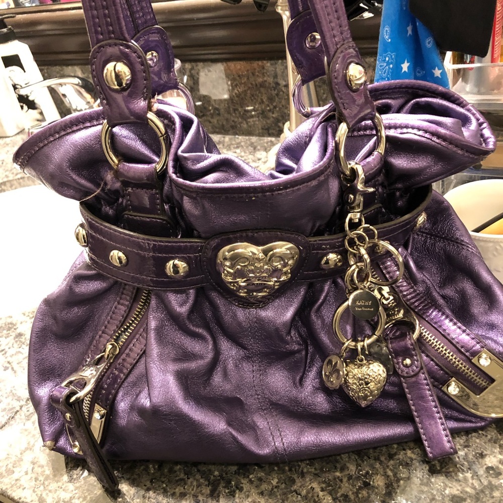 Purple Kathy Van Zeeland Purse